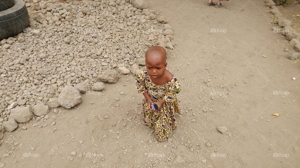orphan Tanzanian child