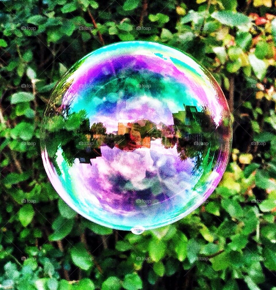 Big bright bubble