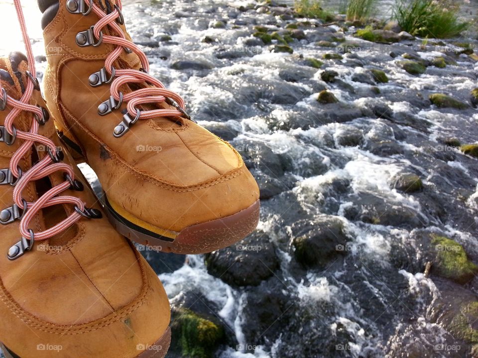 I prefer to go hiking in the forest instead of following existing broad hiking path. 