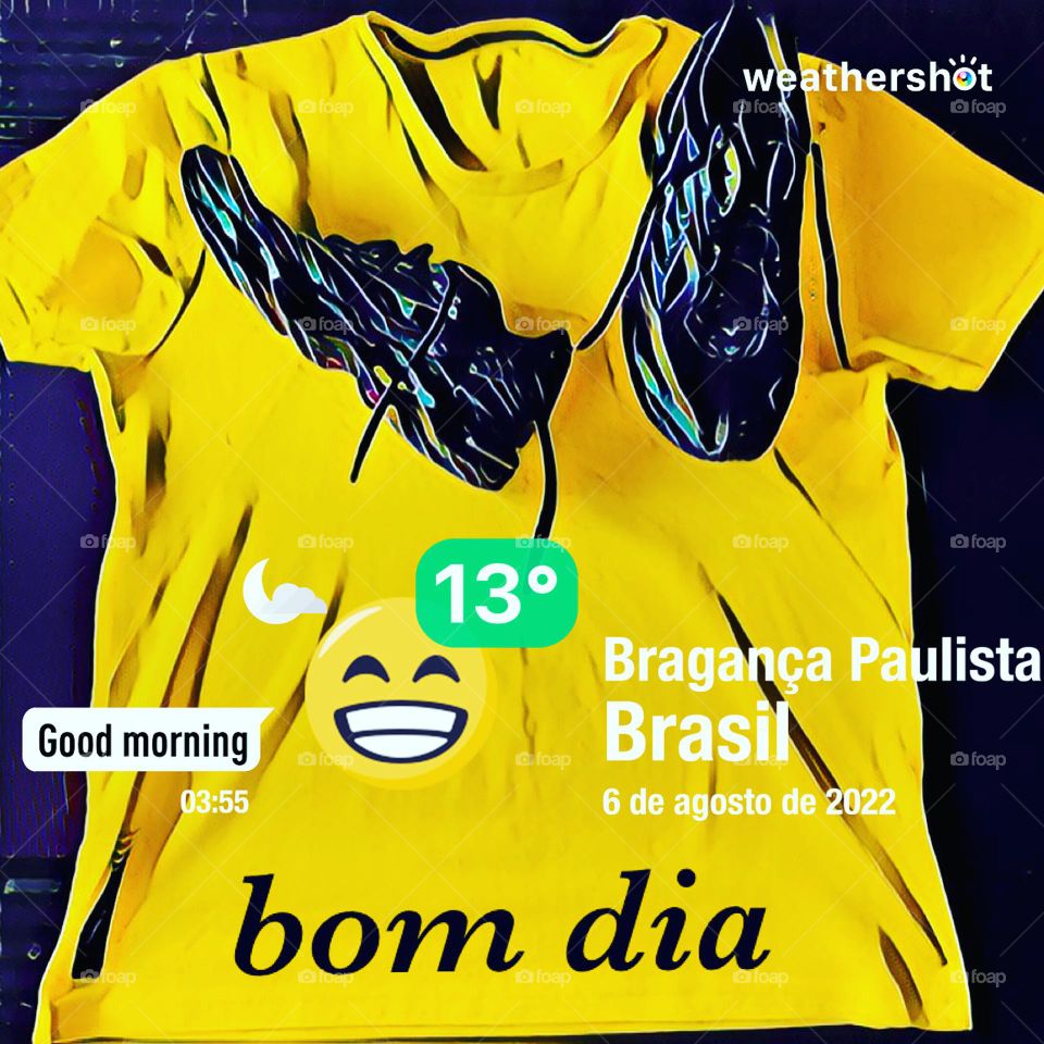 🏃‍♂️ 🇺🇸 Good Morning!  Everything ready to sweat the shirt. Let's go for a good morning jog?  Running is good for your health! / 🇧🇷 Bom dia! Tudo pronto para suar a camisa. Vamos para um bom cooper matinal? Correr faz bem para a saúde! 