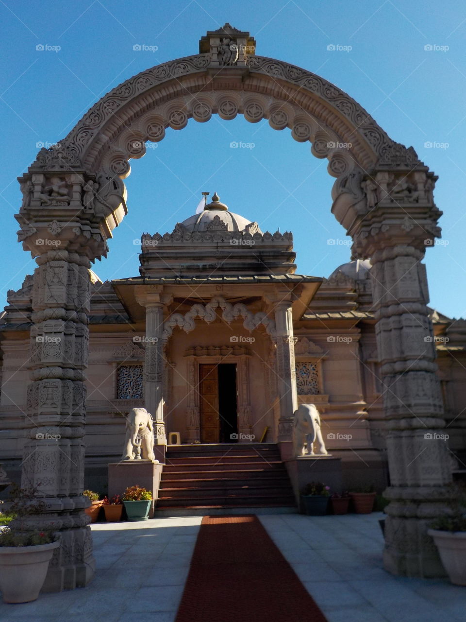 Hindu temple in West Bromwich 