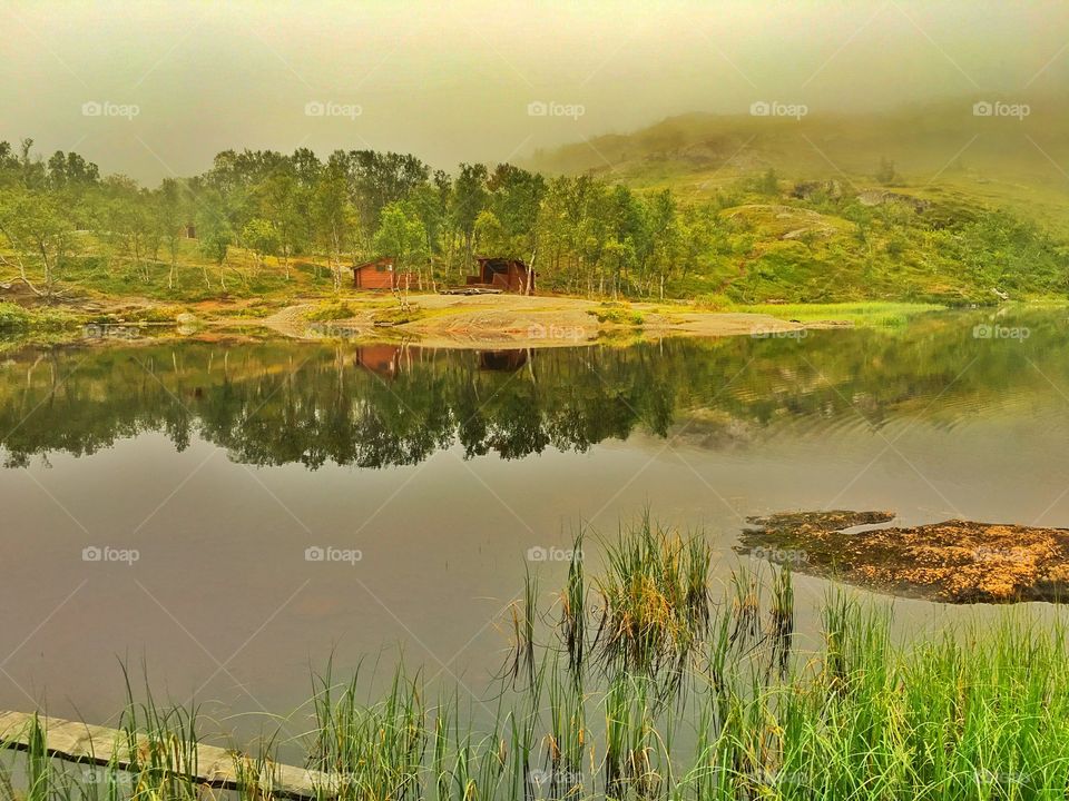 The second lake in Tøttadalen 