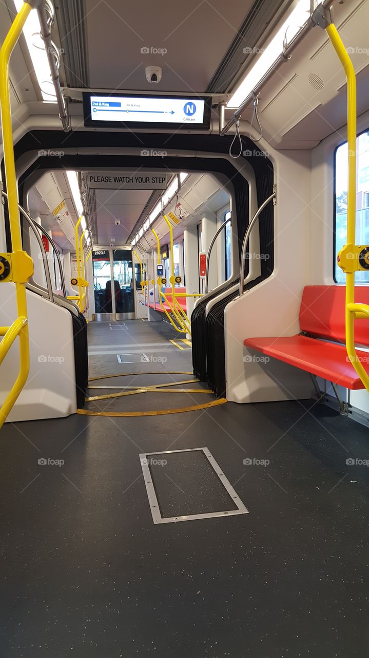 New MUNI train