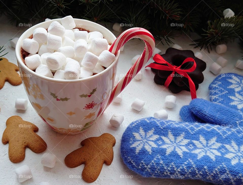 Winter ❄️ Christmas 🎄 Hot chocolate 🍫
