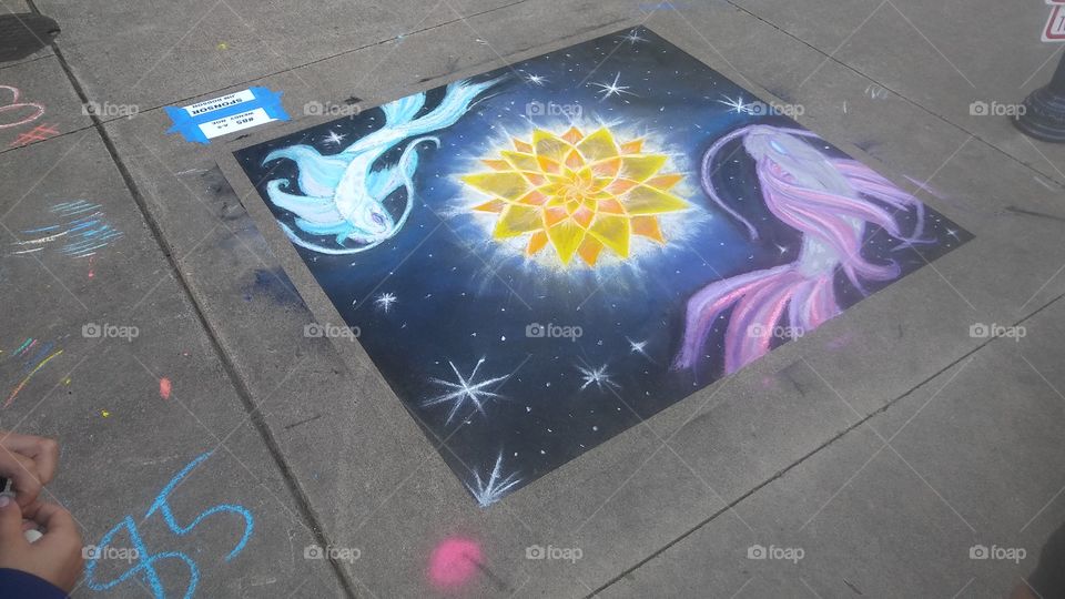 Street Chalk Art