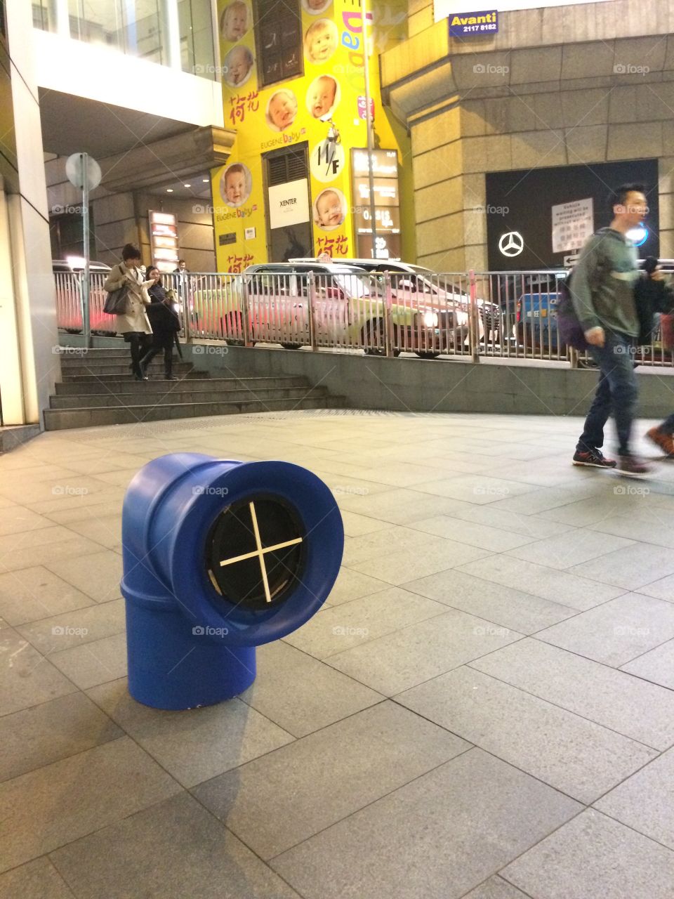 Street art installation 