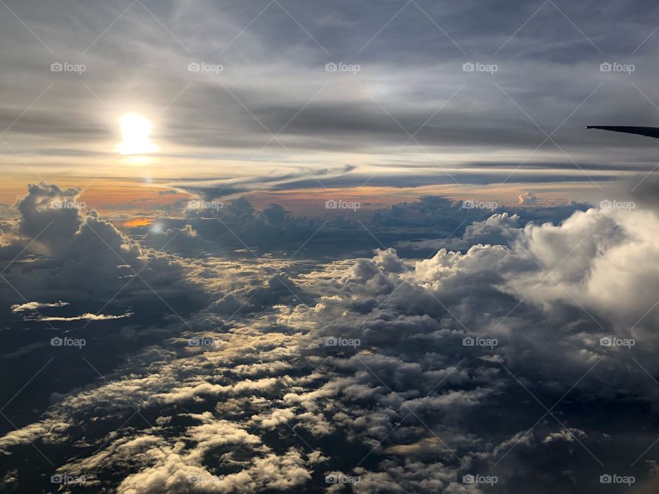 Skies over Vanuatu
