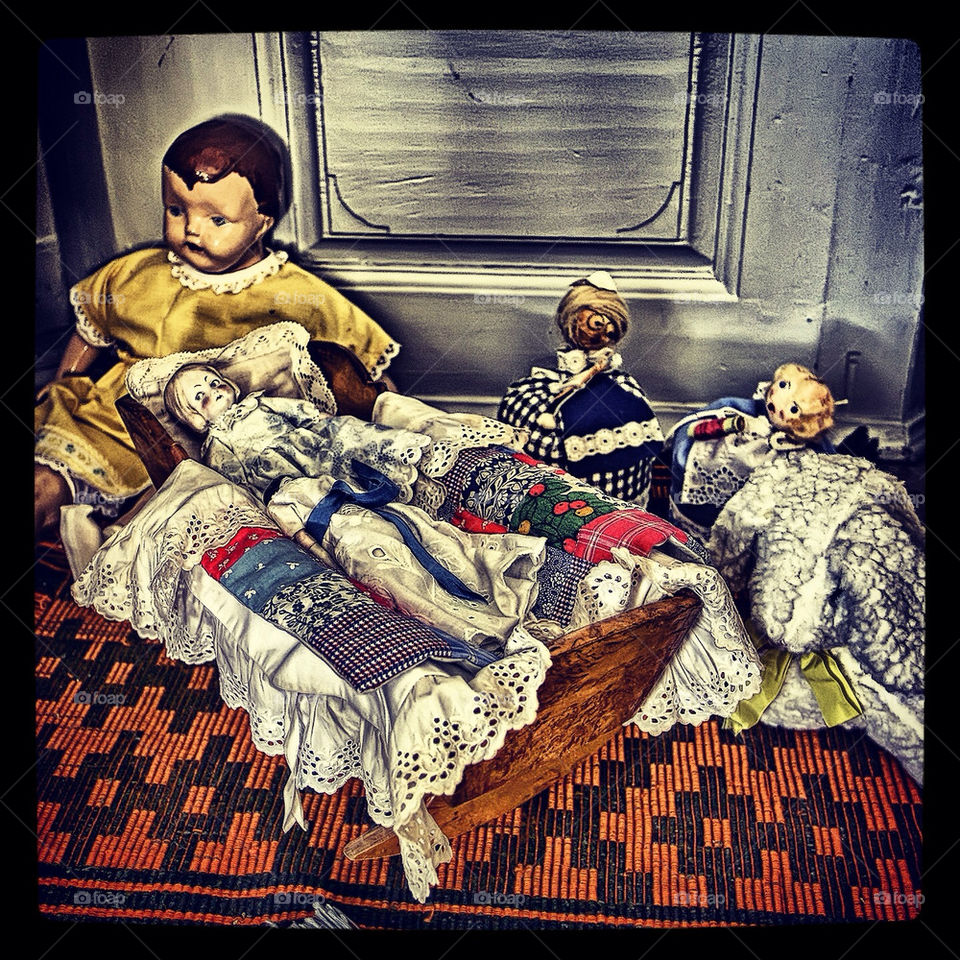 Vintage baby dolls