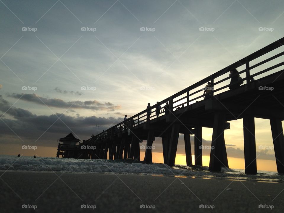 Naples Pier Sunset