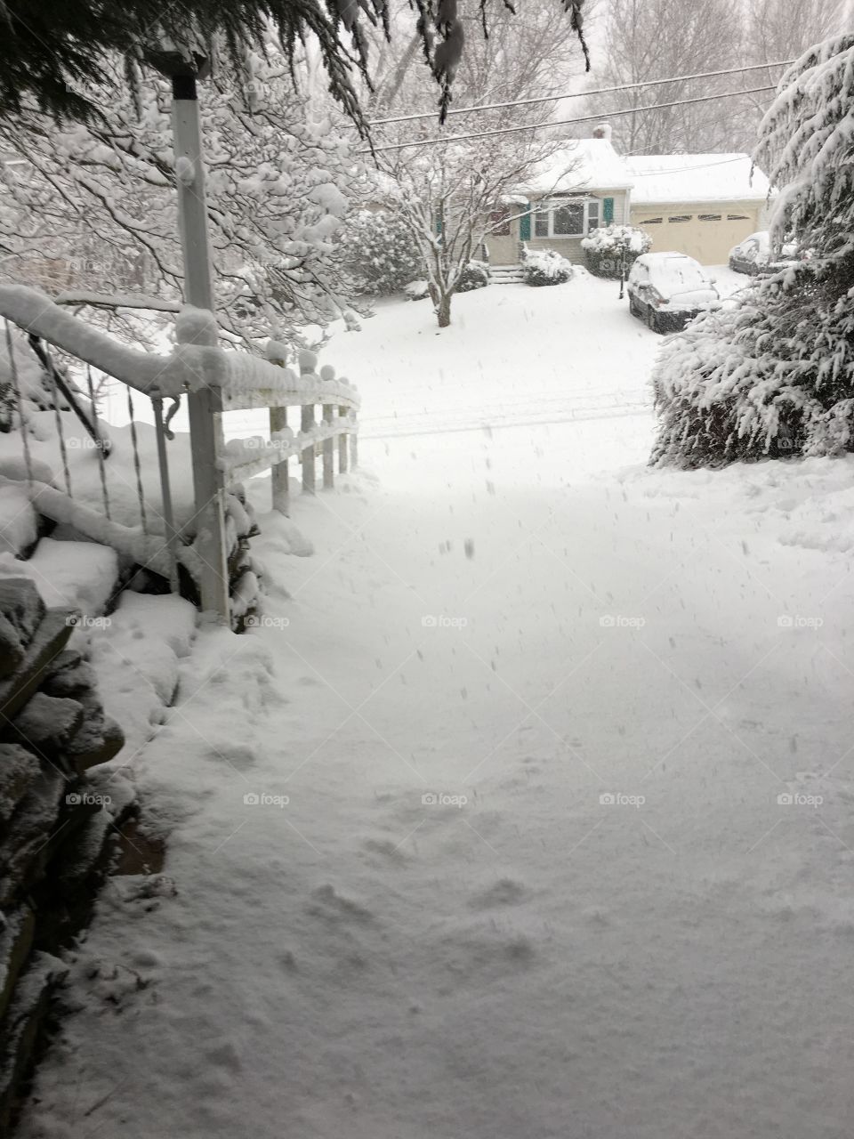 Snowstorm in CT