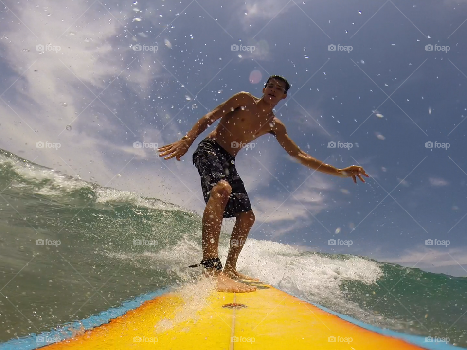 Surf!. Enjoying holidays in Brazil!! 