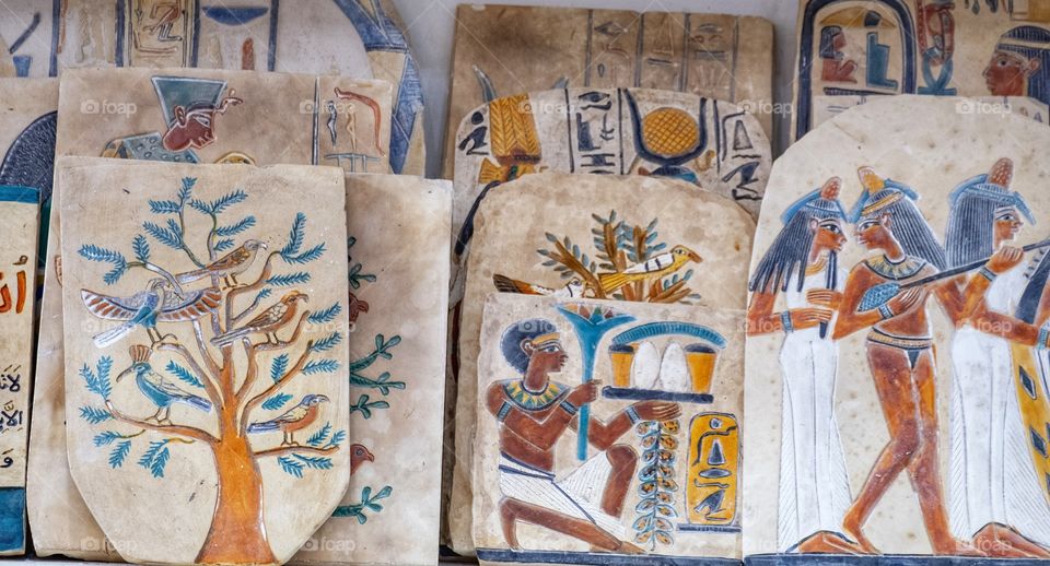 Souvenir shop in Egypt