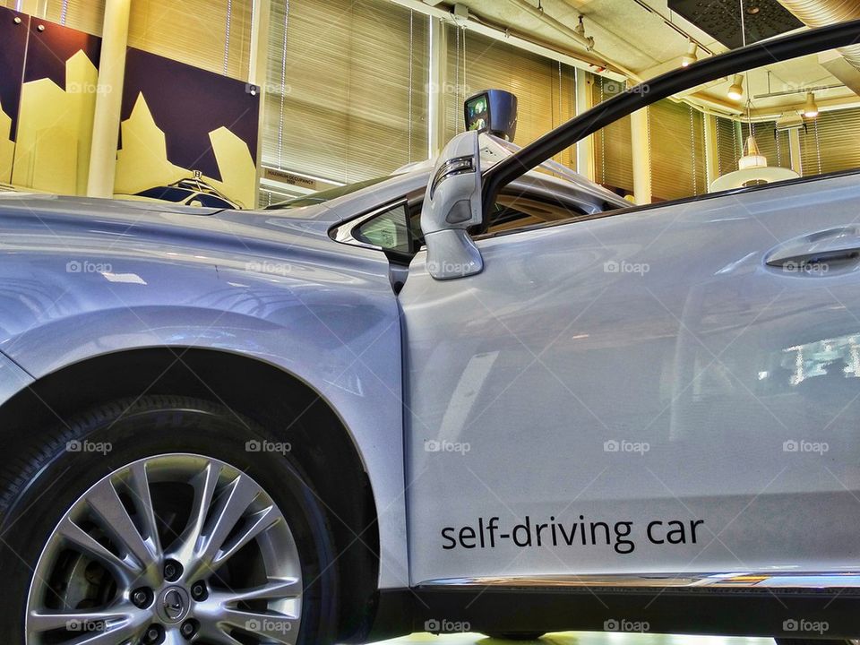 Google self-driving car prototype