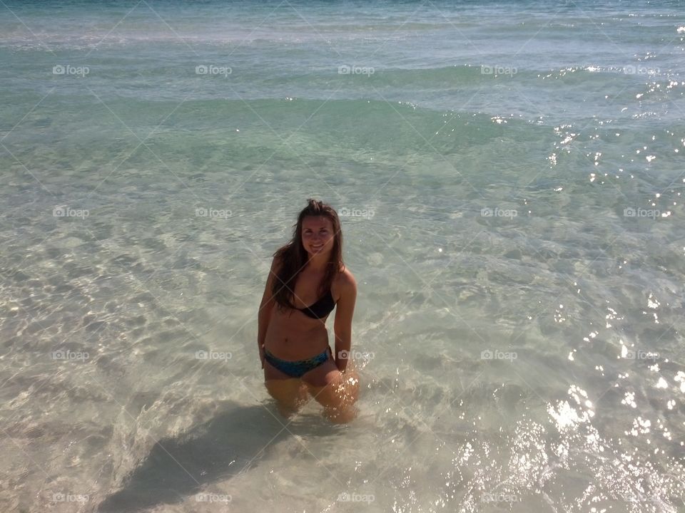 Girl on the beach