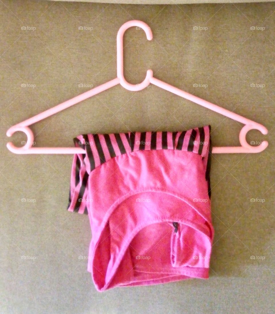 Pink Dress Hanger