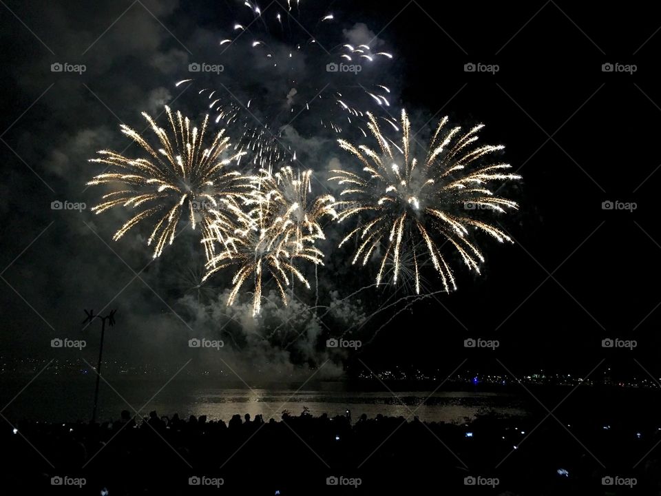 New Year fireworks display
