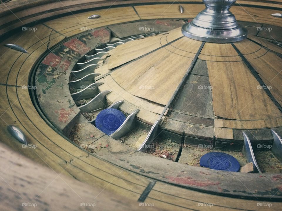 Old time gambling in the Wild West 