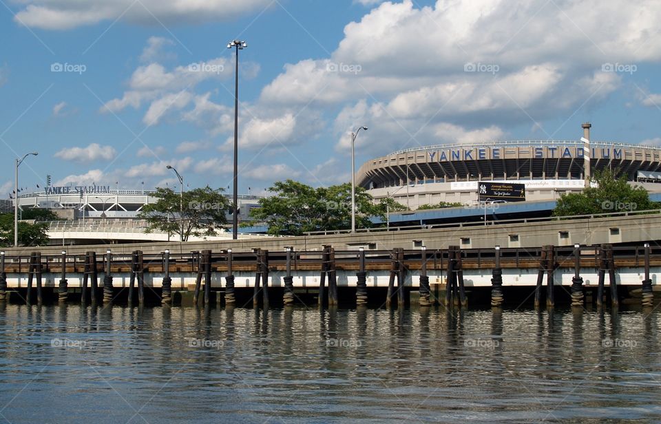 Yankee Stadium NYC Seeing Double Old and New