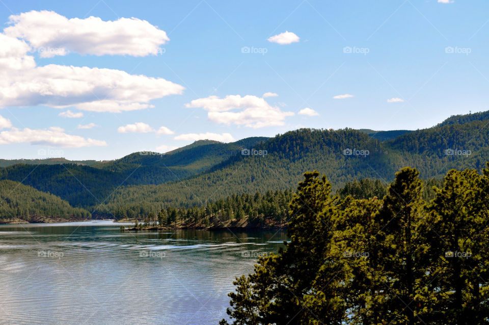 water mountains united states by refocusphoto