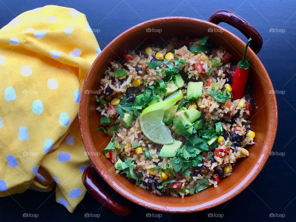 Mexican cauliflower rice 