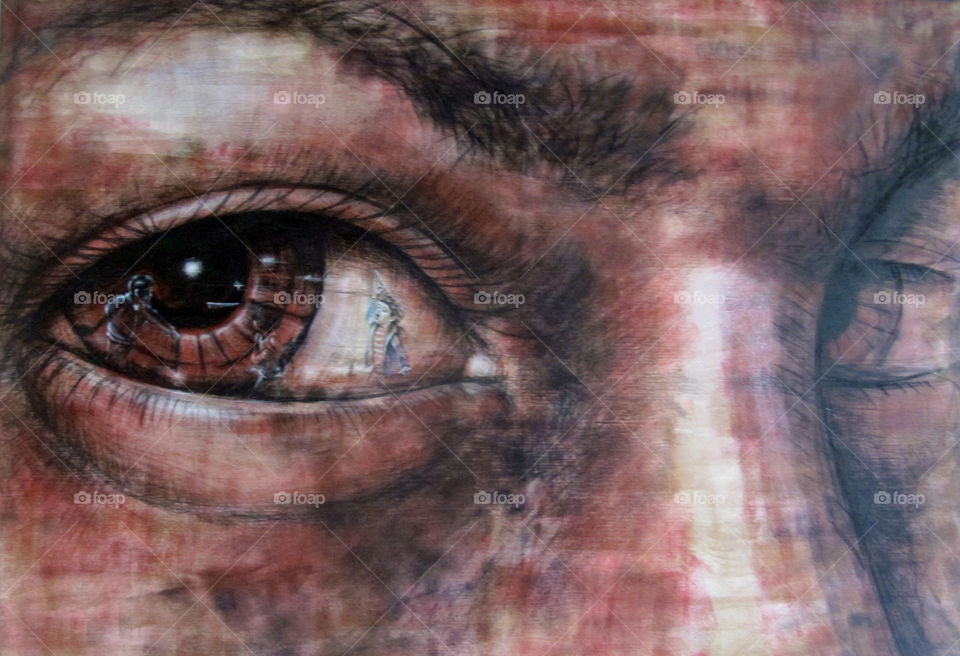 Reflections of the eye