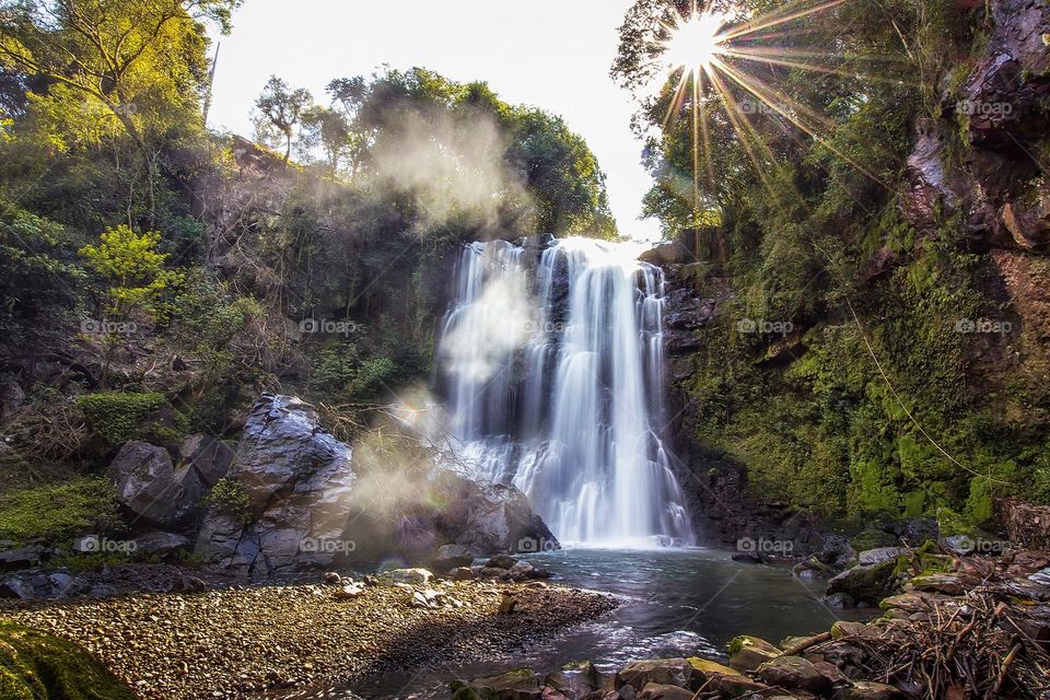 Beautiful waterfall