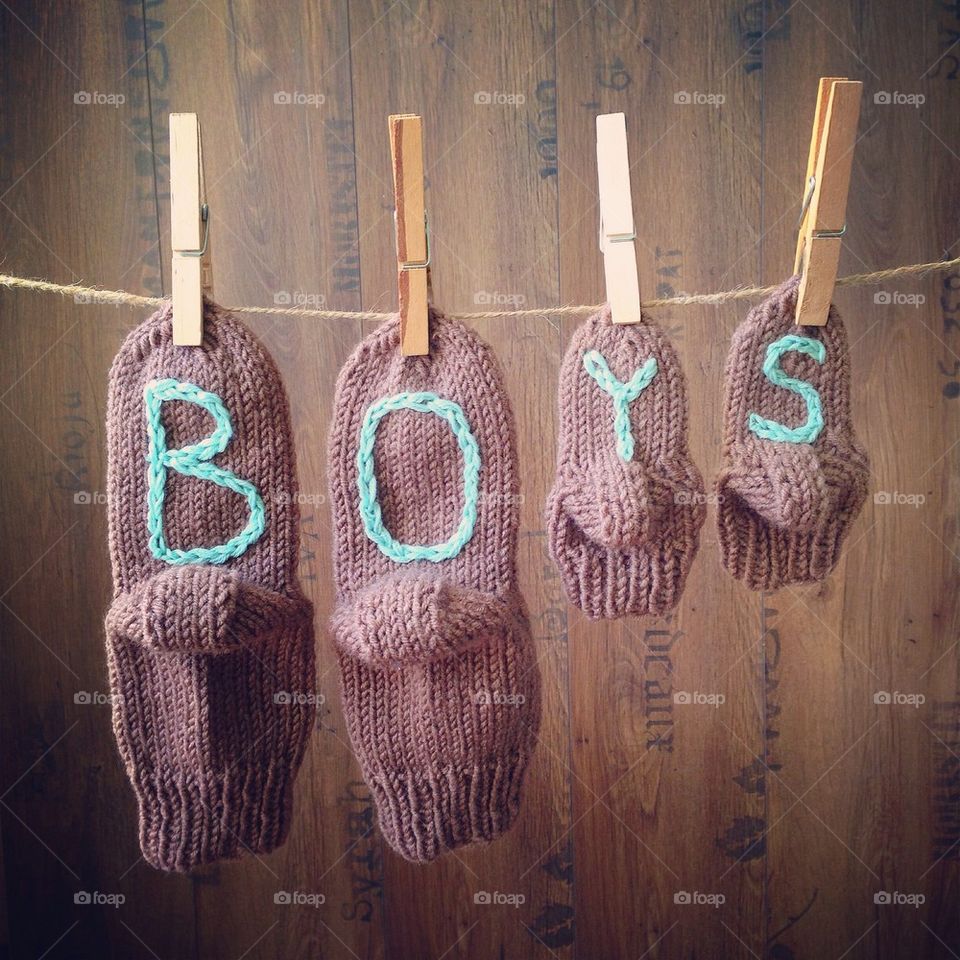 Socks for cute brothers 