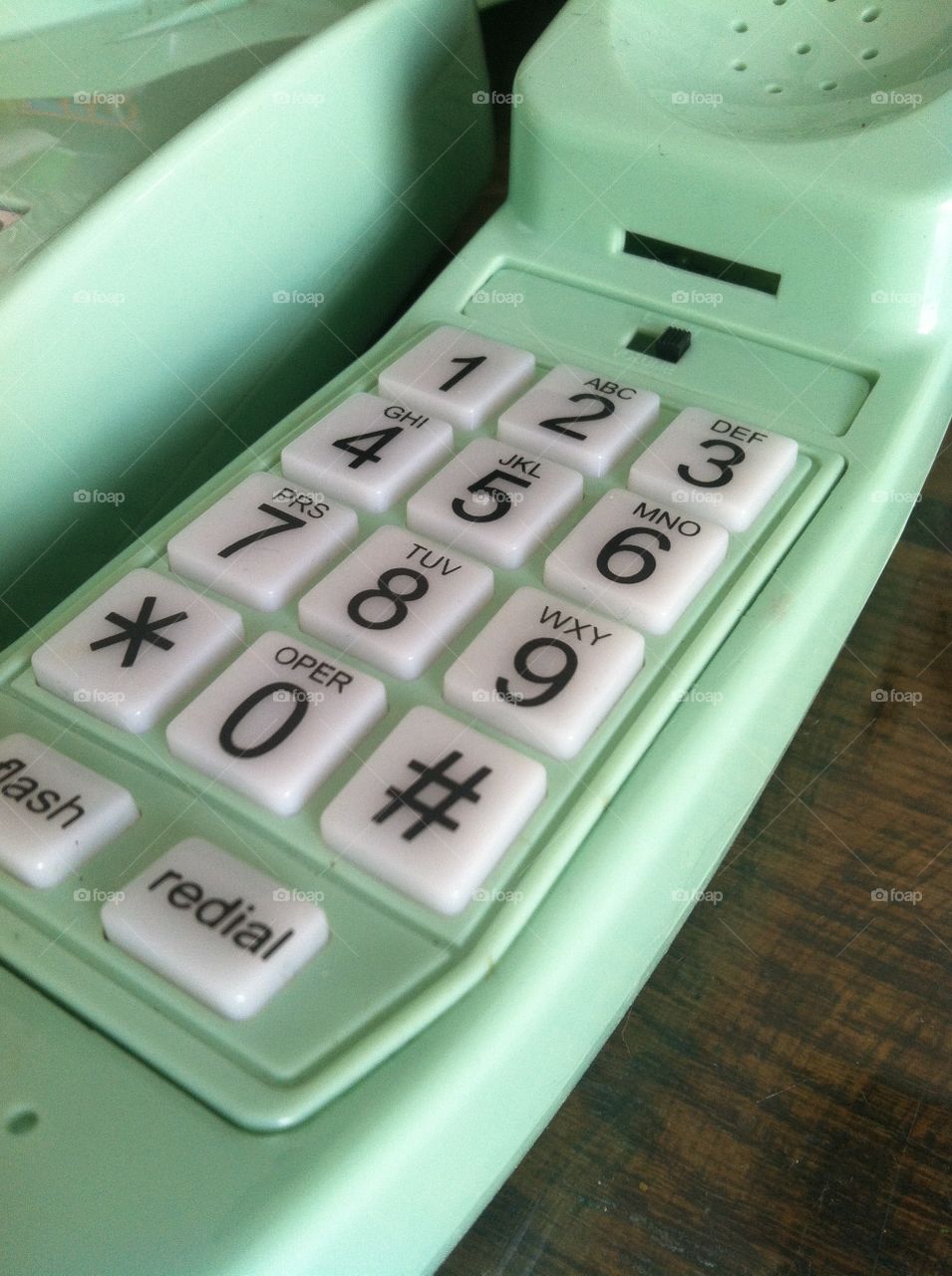 Retro telephone keypad 