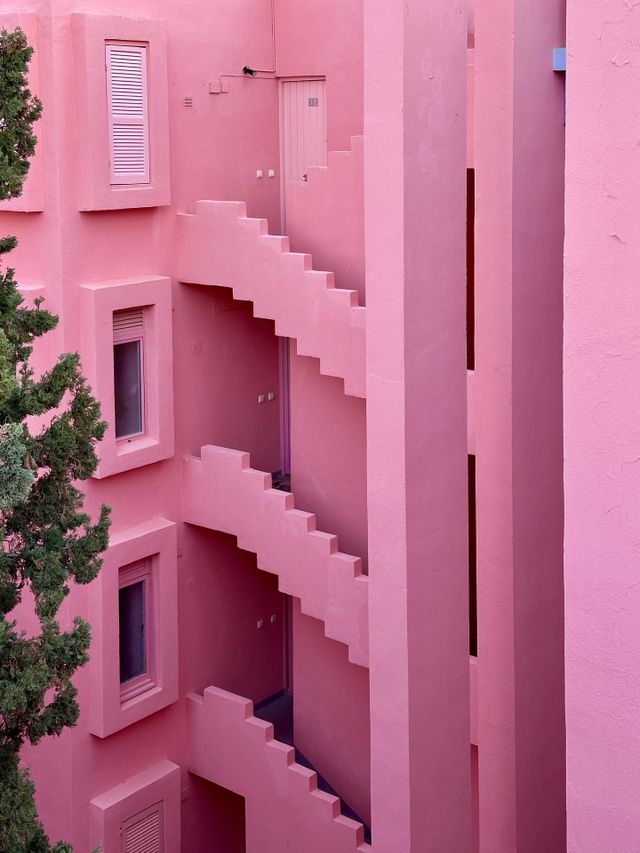 Pink wall