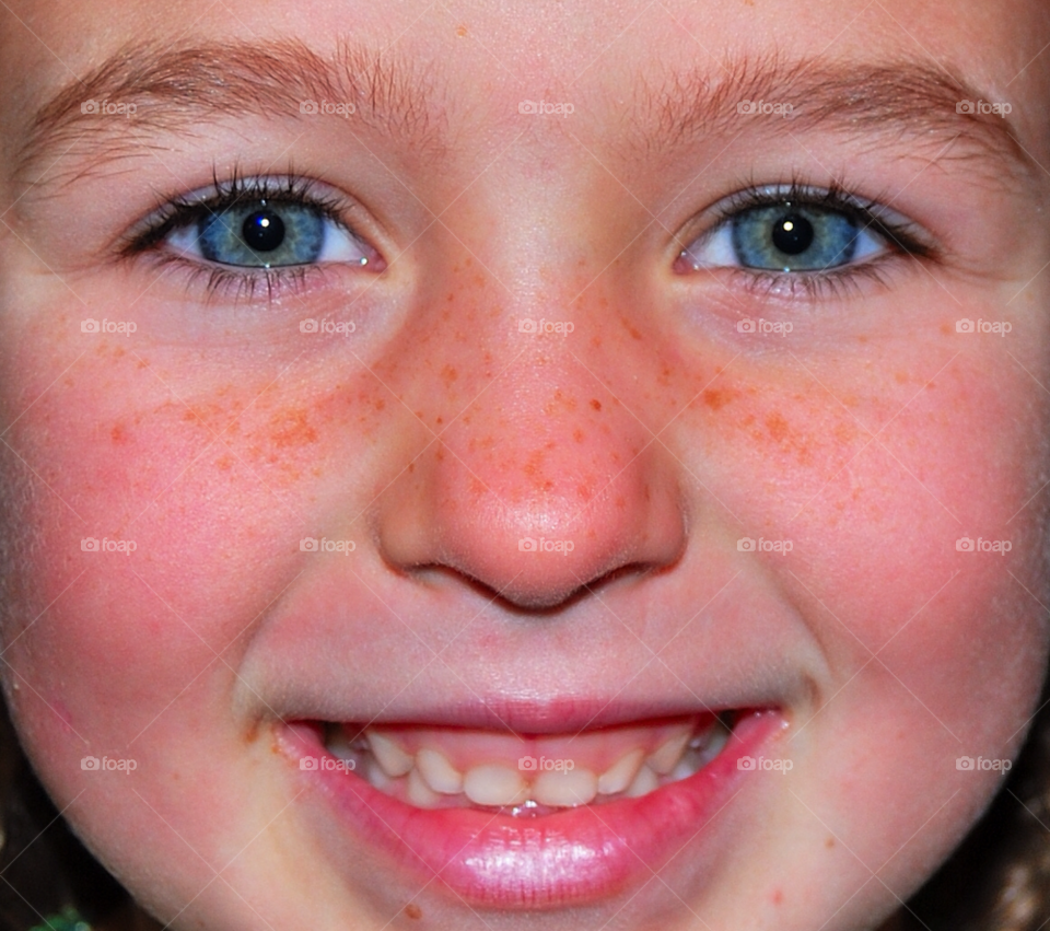 blue smile eyes beautiful by delvec