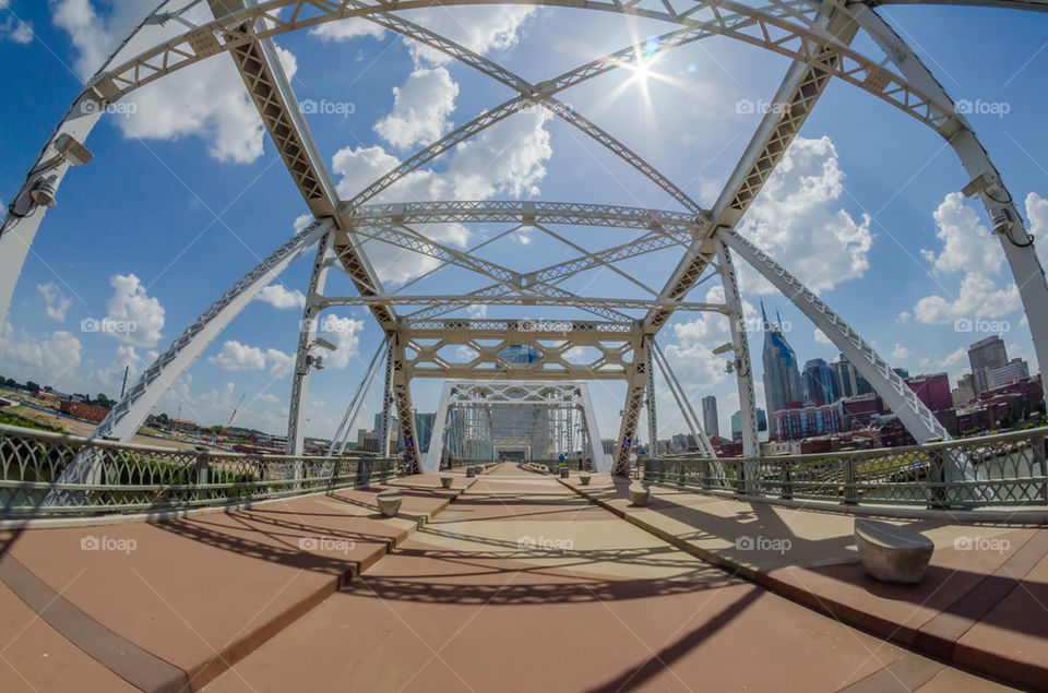 Nashville Tennessee city skyline