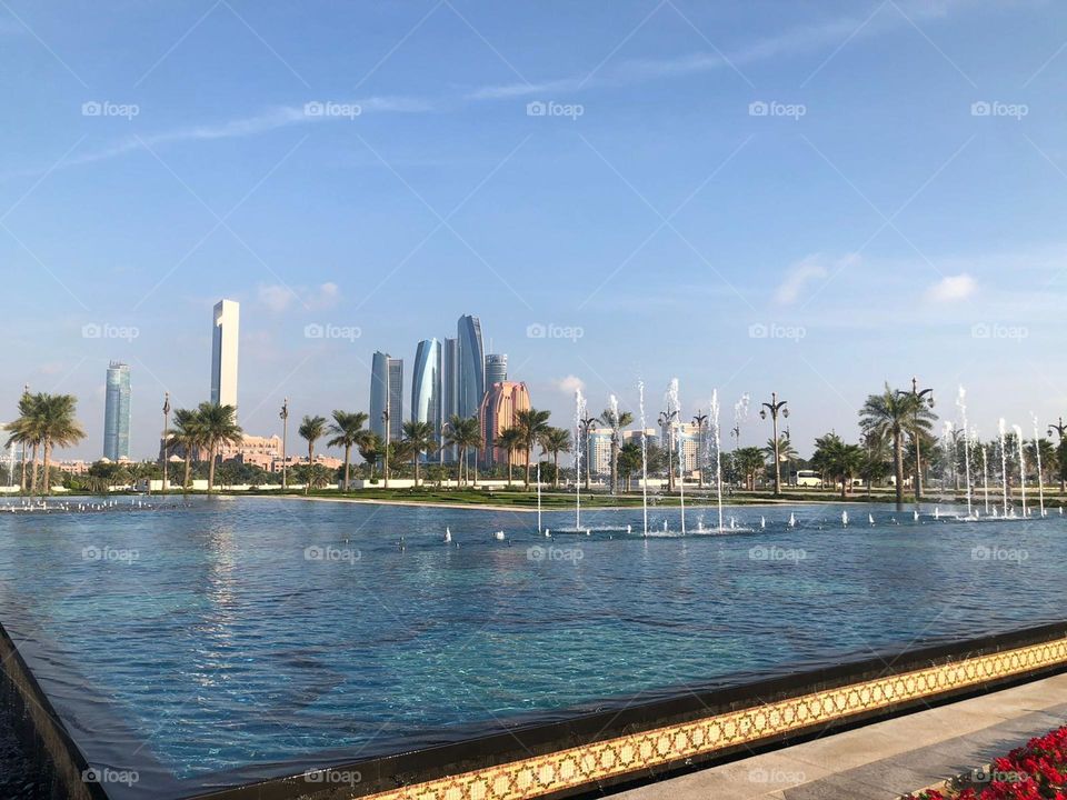 Abu Dhabi city view