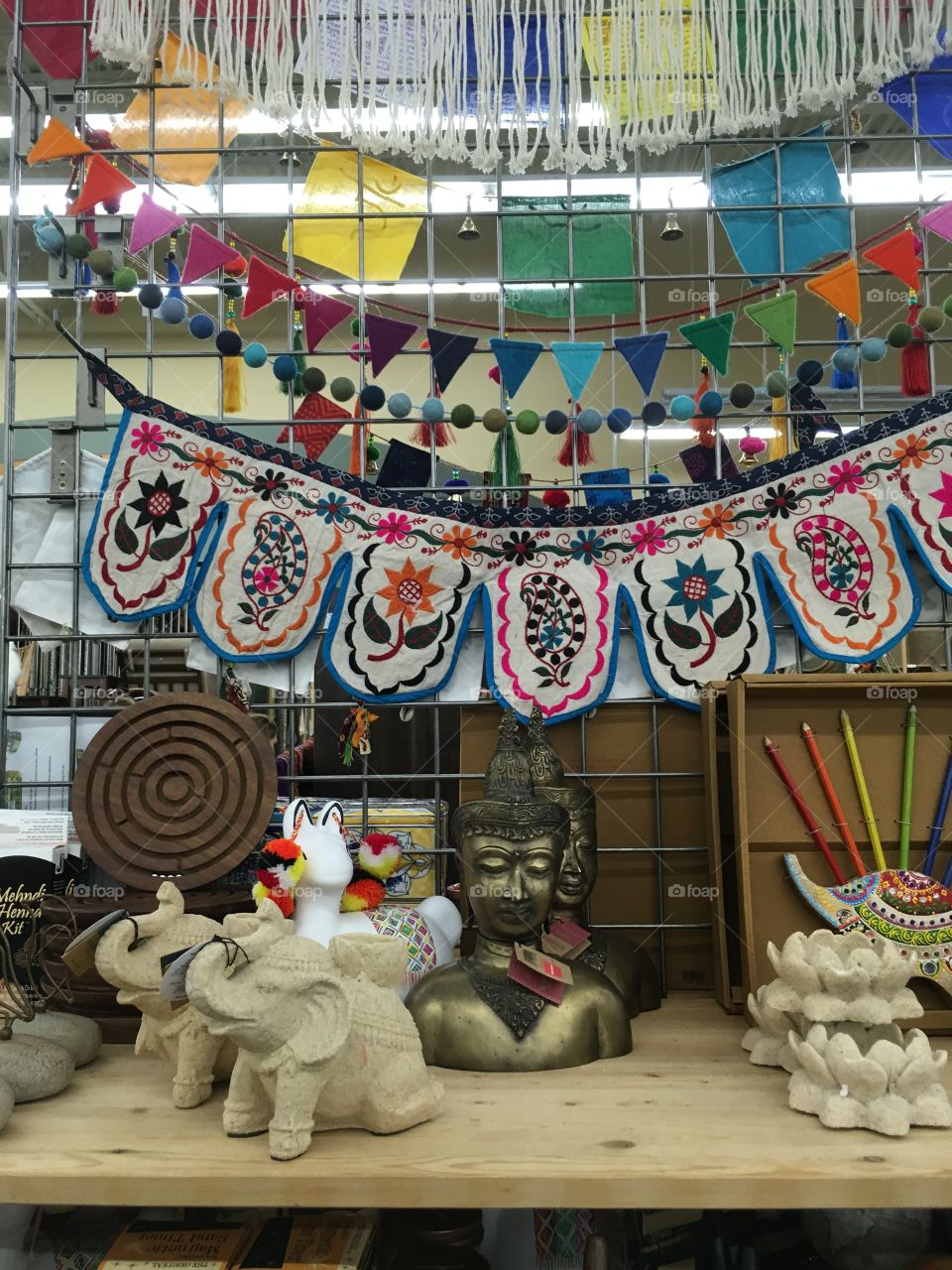 Display at World Market 