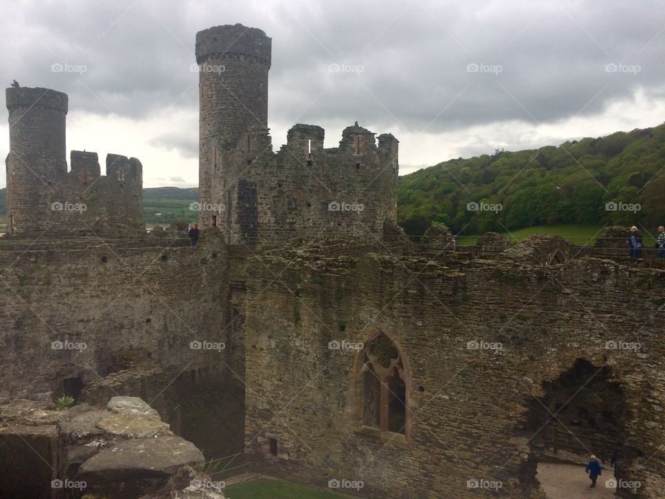 Conwy Castle North Wales 
