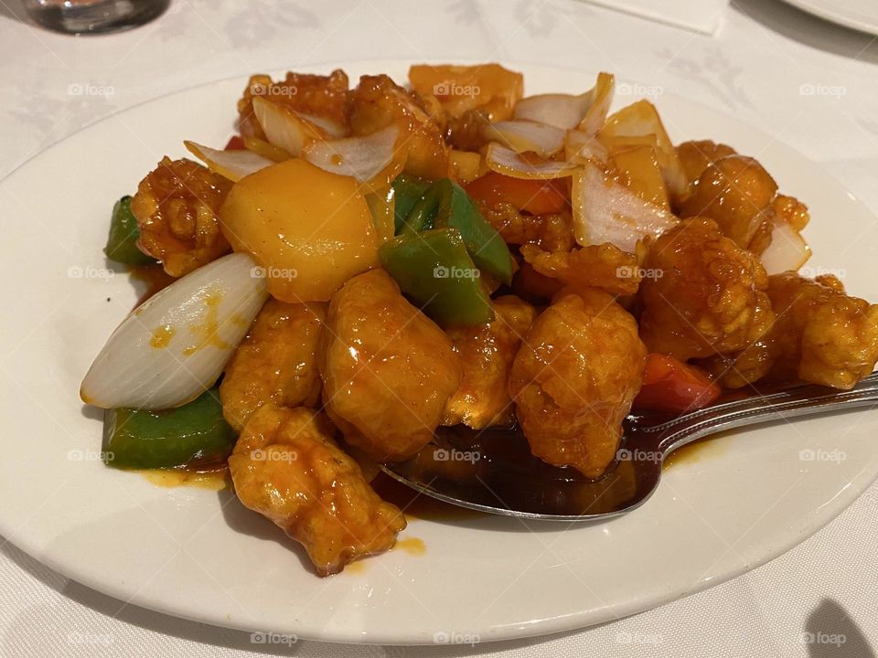 Delicious Chinese food 