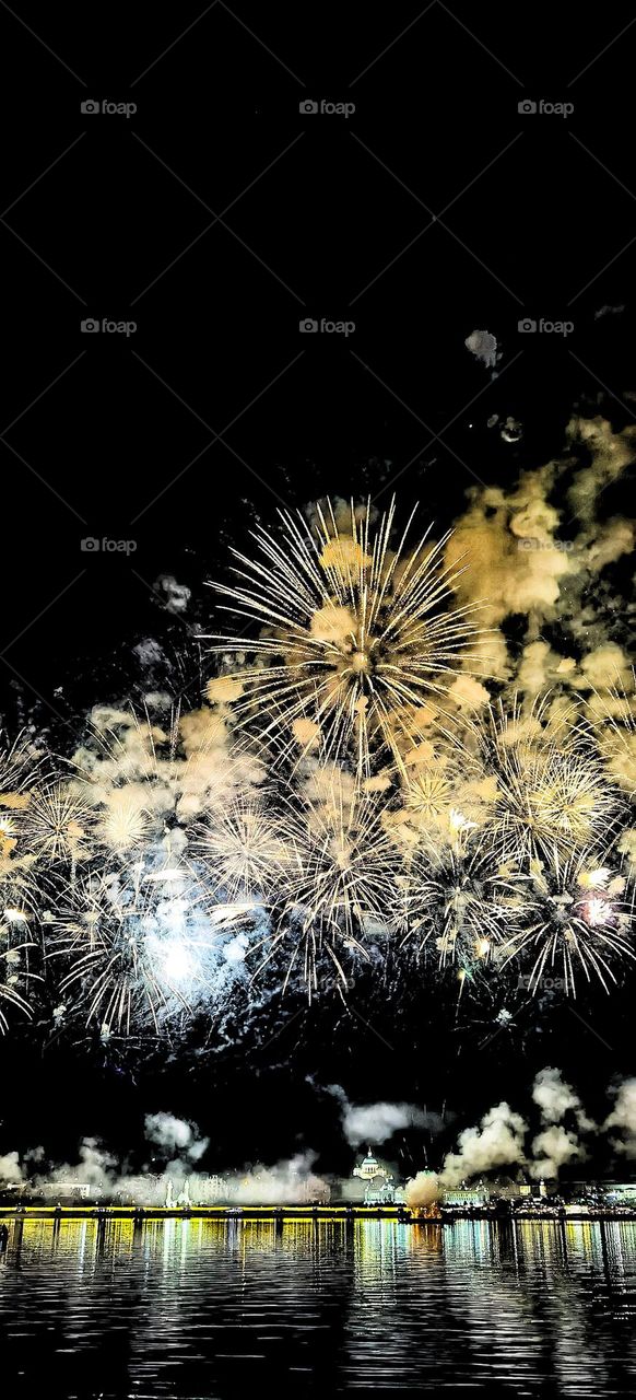 Yellow Fireworks
