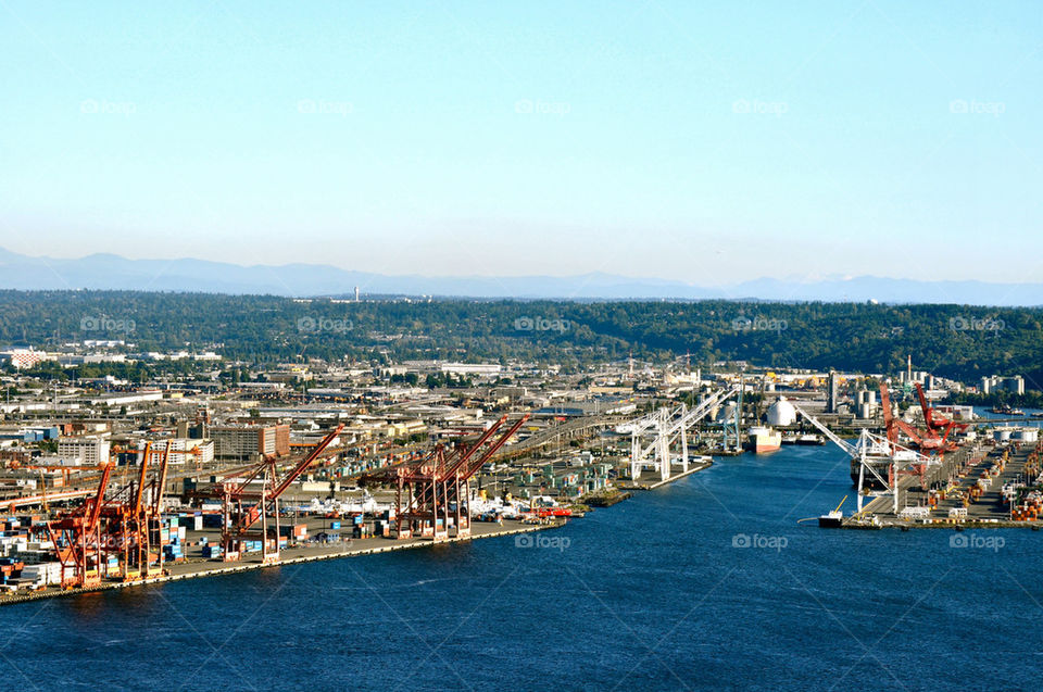 seattle washington building architecture dock by refocusphoto