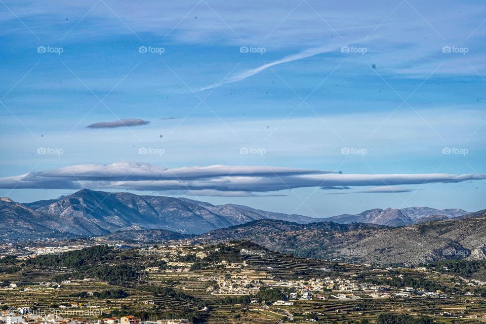 Horizont with Clouds 