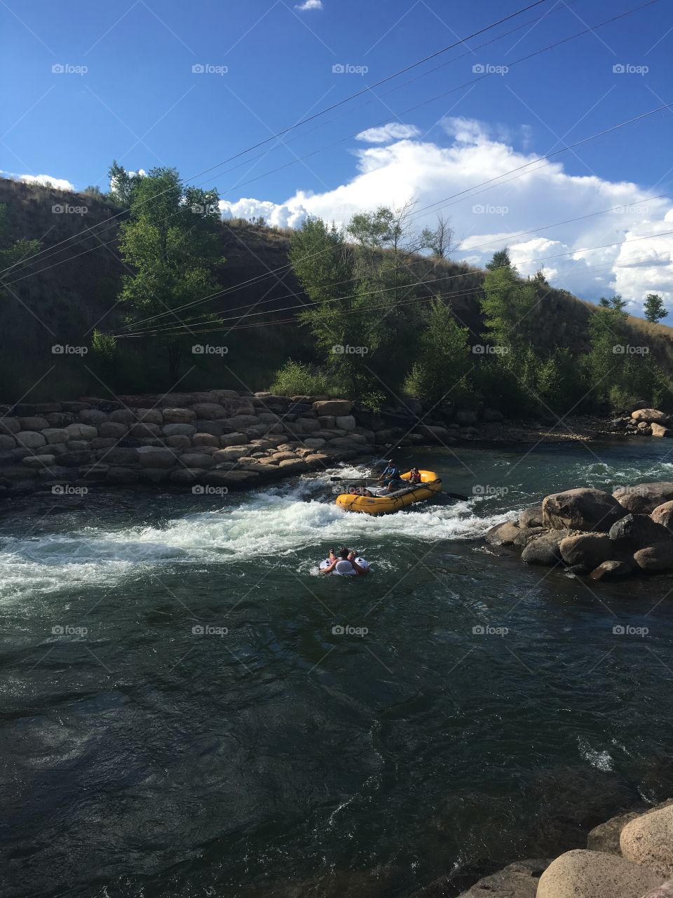 River rafting