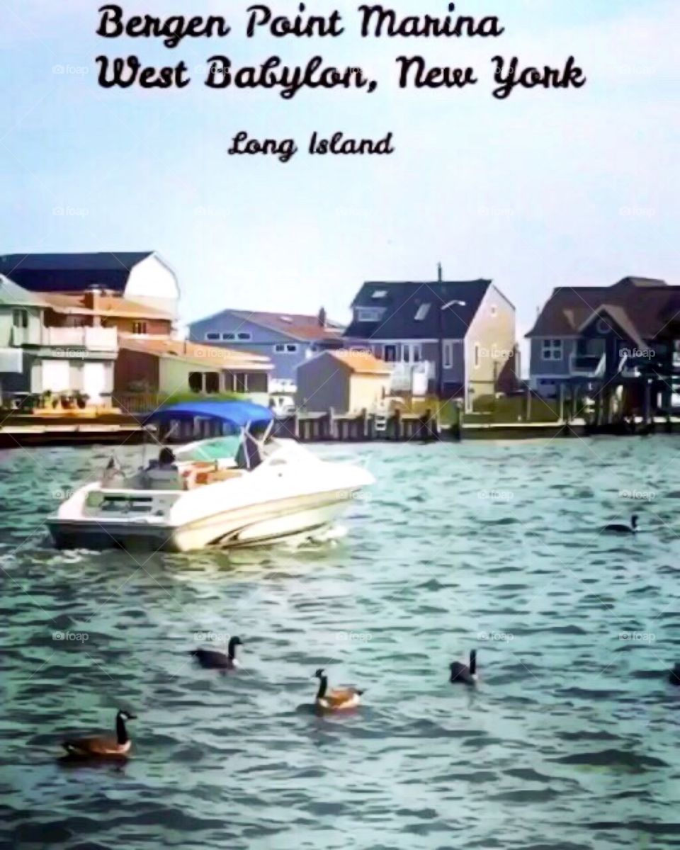 Bergen Point Marina- West  Babylon, Long Island, New York. Instagram,@PennyPeronto