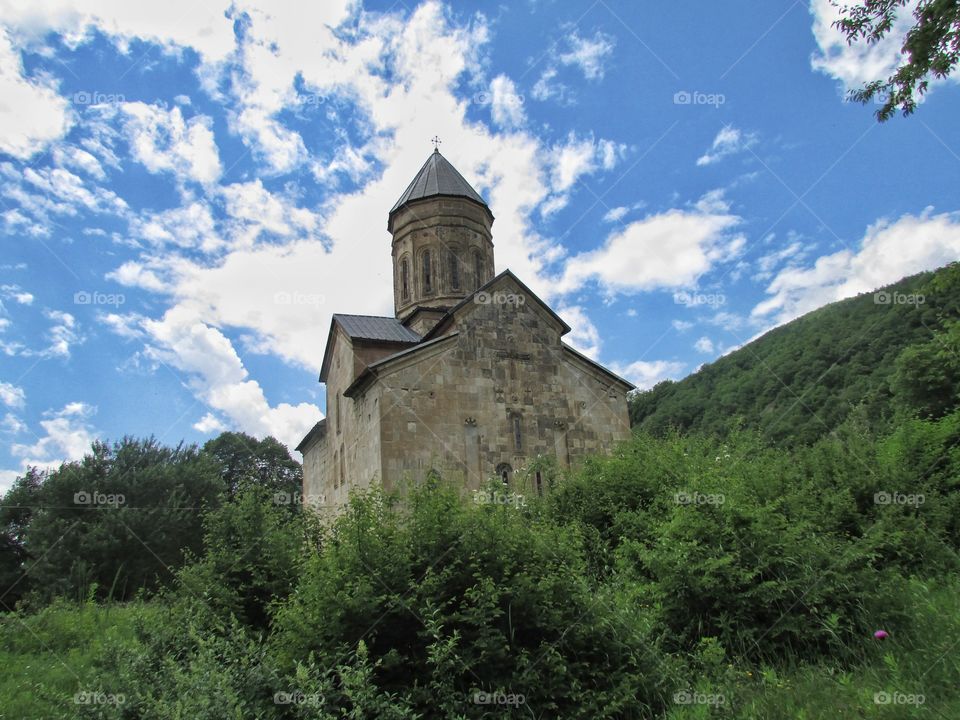 Marvelous Orthodox church in Georgia