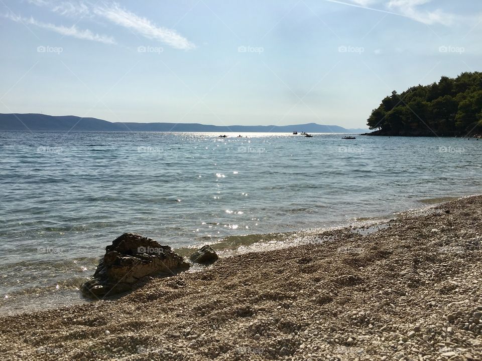 Podgora beach