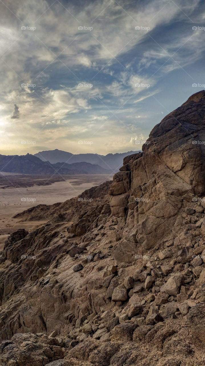 The splendor of the Sinai Mountains