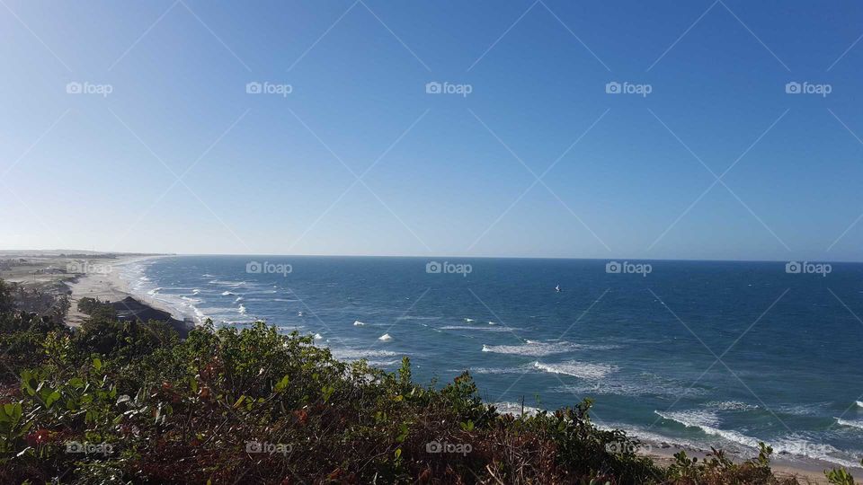 nature beach in Morro branco Ceará Brazil
beautiful ocean view landscape