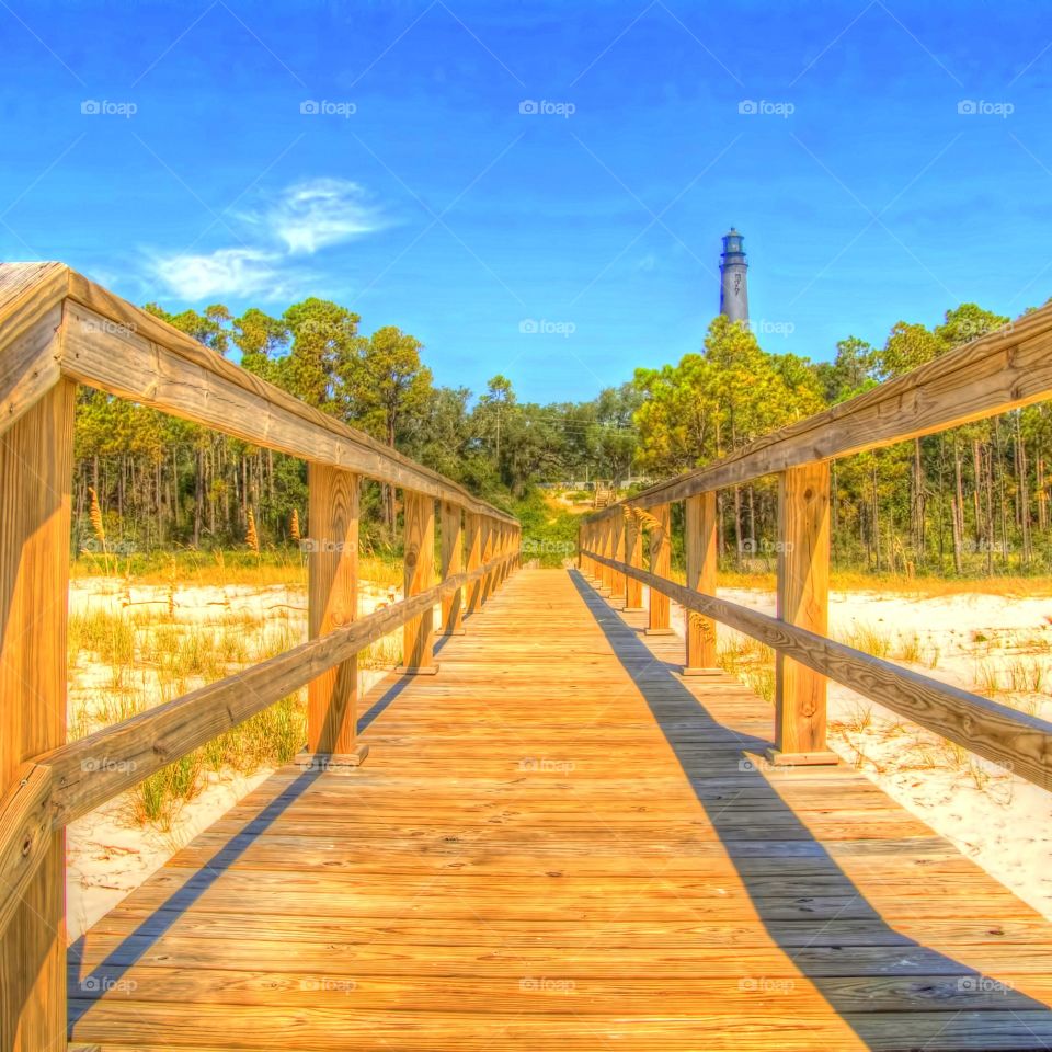 Boardwalk to the Lighthouse