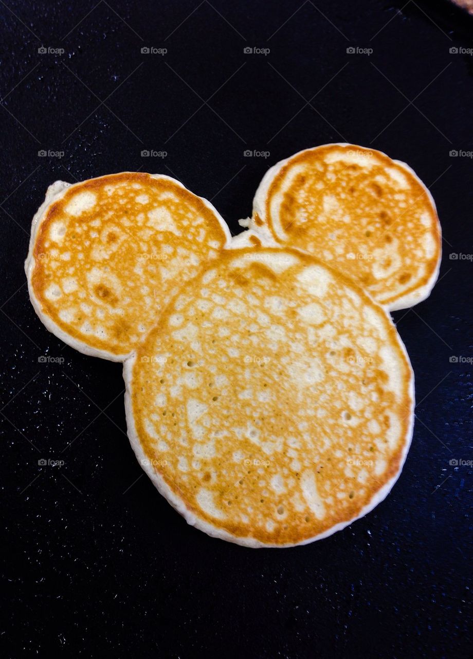 Mickey Mouse pancake