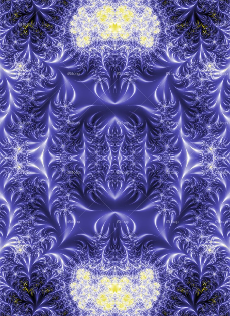 purple light fractal