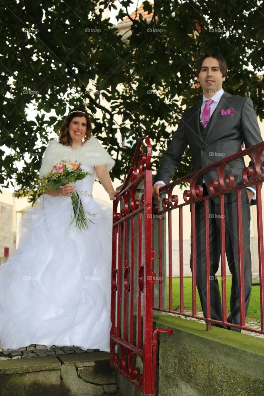 Wedding, People, Groom, Bride, Veil