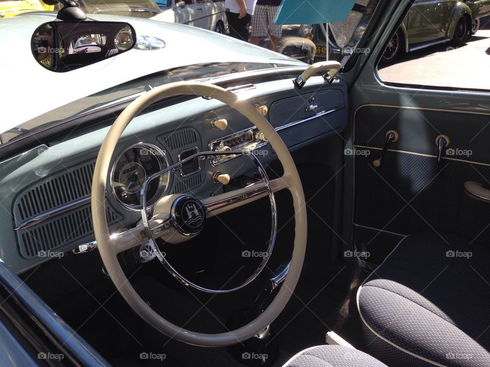Classic VW interior 