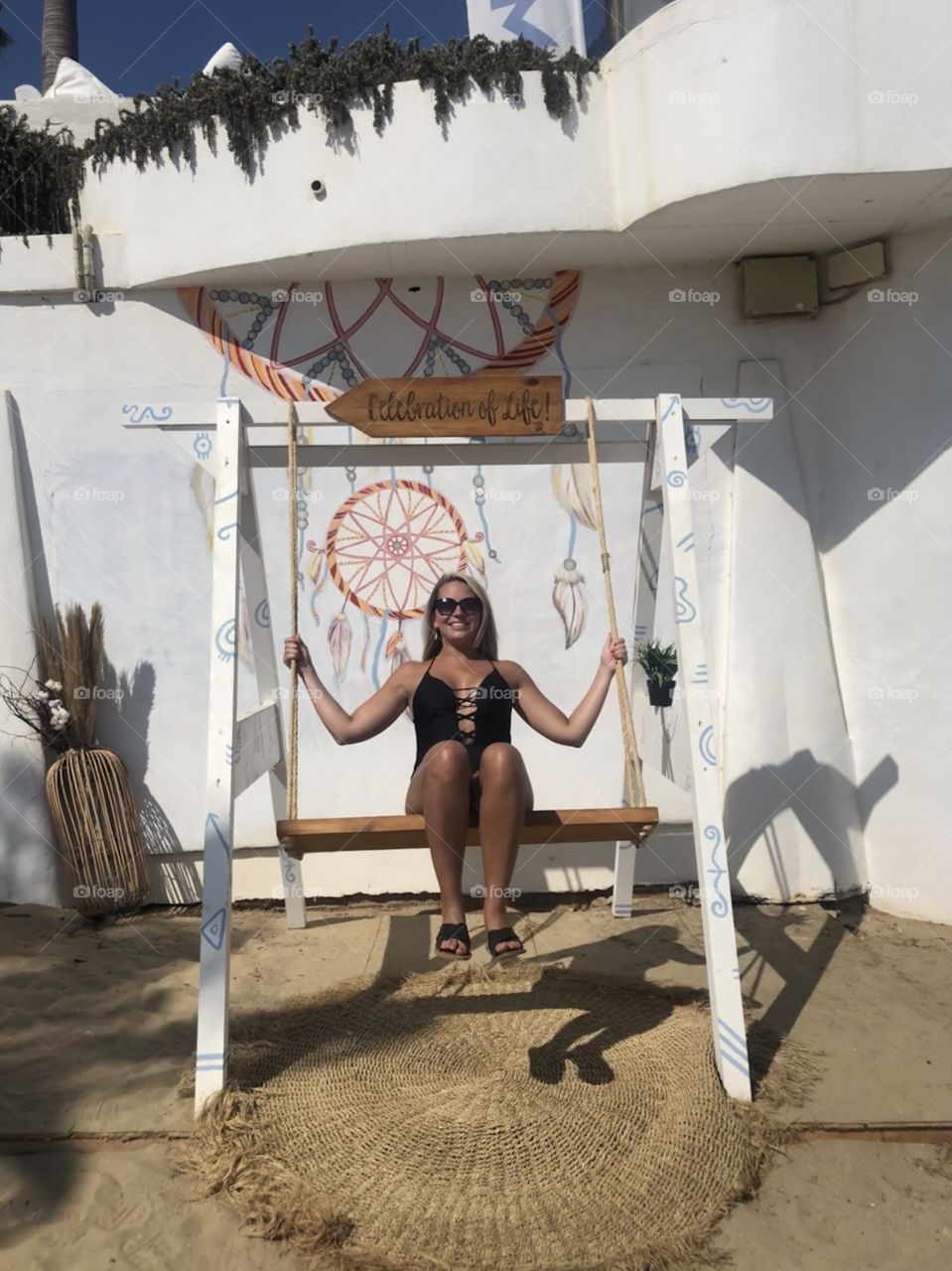 Swinging in spain